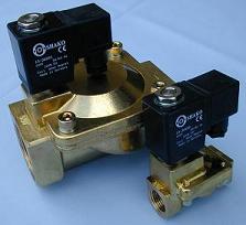 PU225H Brass Series 2/2 Normally Closed 0.5 - 50 Bar Solenoid Valve